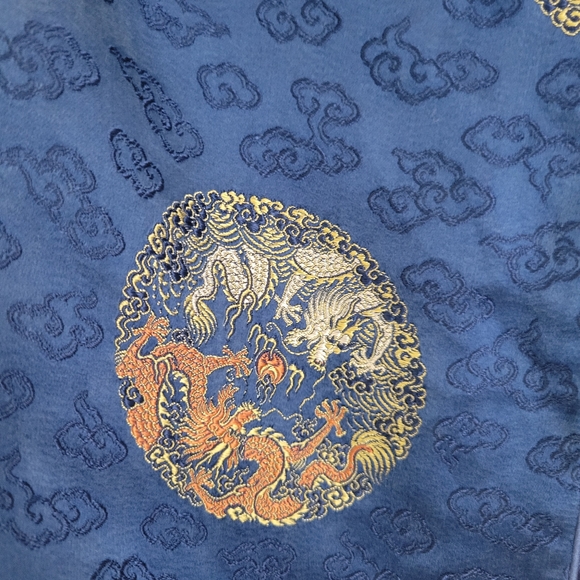 Upcycled Wrap Brocade Skirt Vintage - Picture 3 of 3